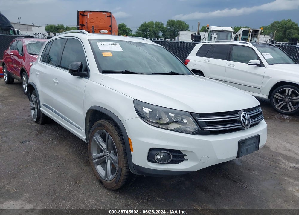 2017 VOLKSWAGEN TIGUAN 2.0T SPORT VIN: WVGUV7AX0HK015407
