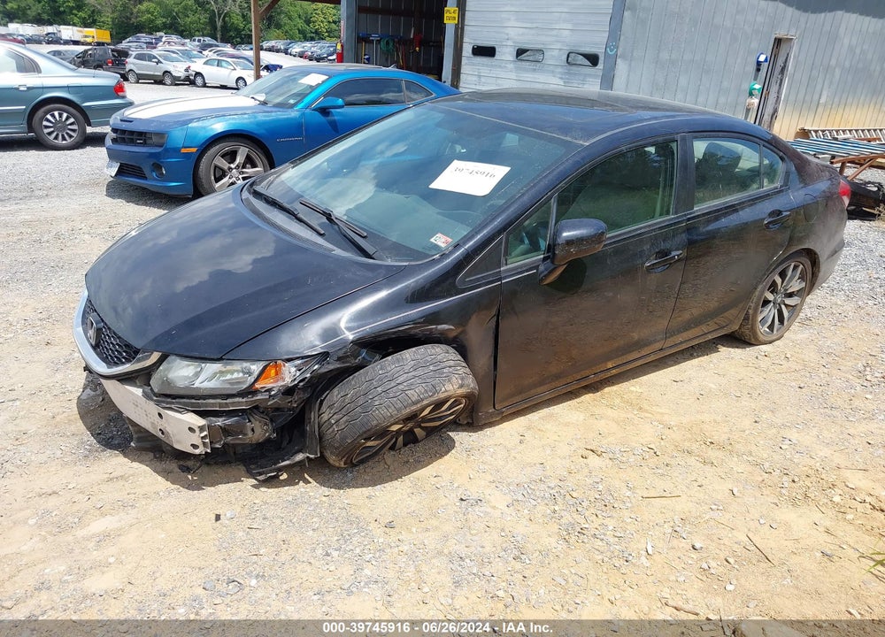 2014 HONDA CIVIC EX-L VIN: 19XFB2F92EE031576