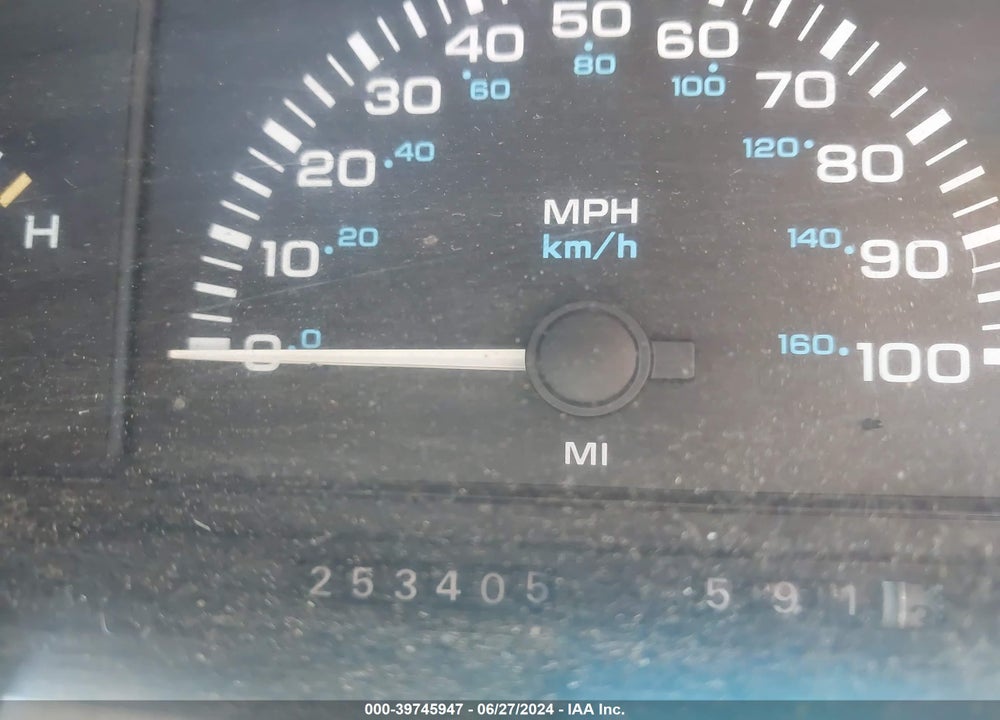 1992 DODGE CARAVAN VIN: 2B4GH2539NR650784