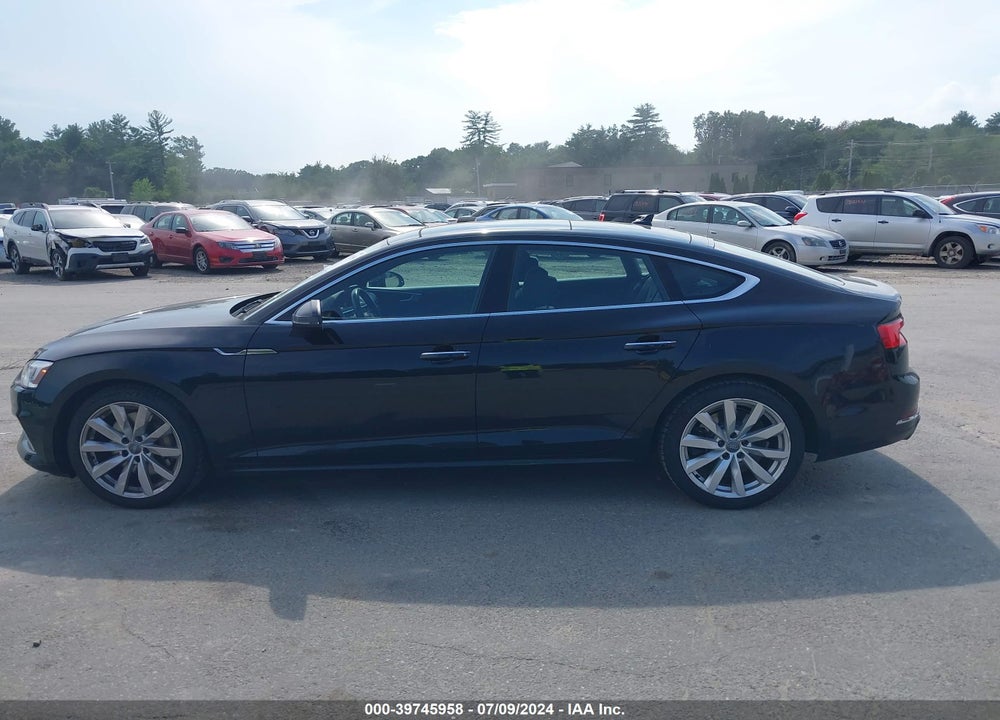 2018 AUDI A5 2.0T PREMIUM VIN: WAUBNCF52JA009712