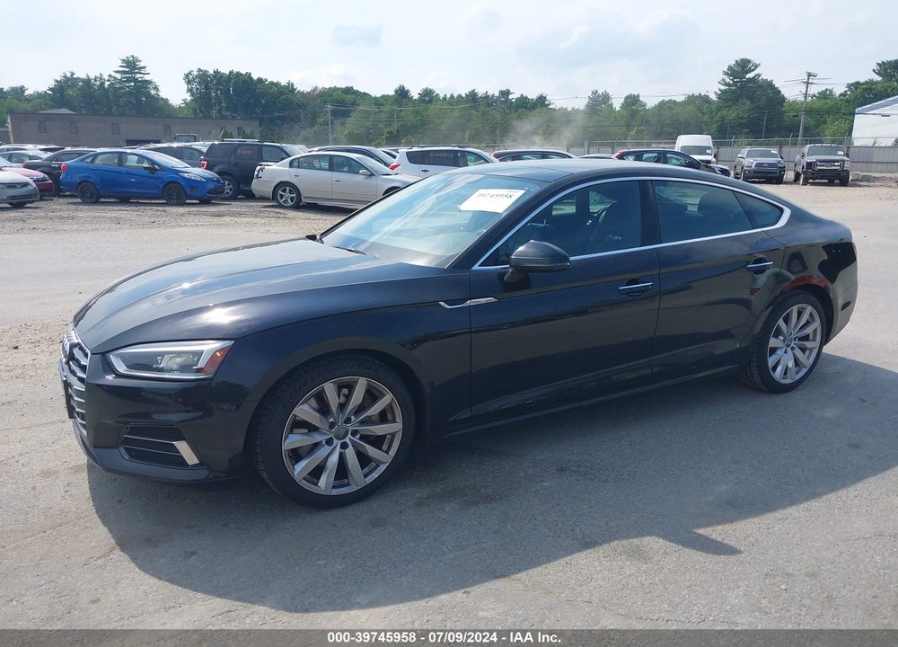 2018 AUDI A5 2.0T PREMIUM VIN: WAUBNCF52JA009712