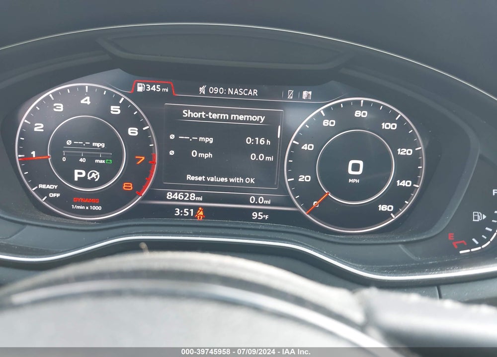 2018 AUDI A5 2.0T PREMIUM VIN: WAUBNCF52JA009712