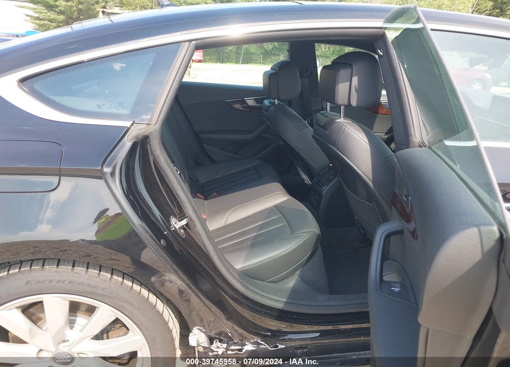 2018 AUDI A5 2.0T PREMIUM VIN: WAUBNCF52JA009712