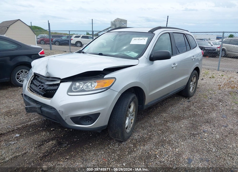 2012 HYUNDAI SANTA FE GLS VIN: 5XYZG3AB1CG116388
