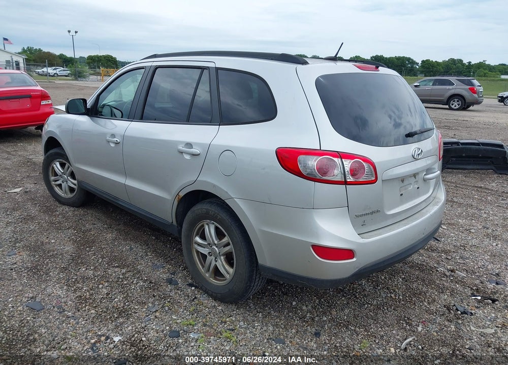 2012 HYUNDAI SANTA FE GLS VIN: 5XYZG3AB1CG116388