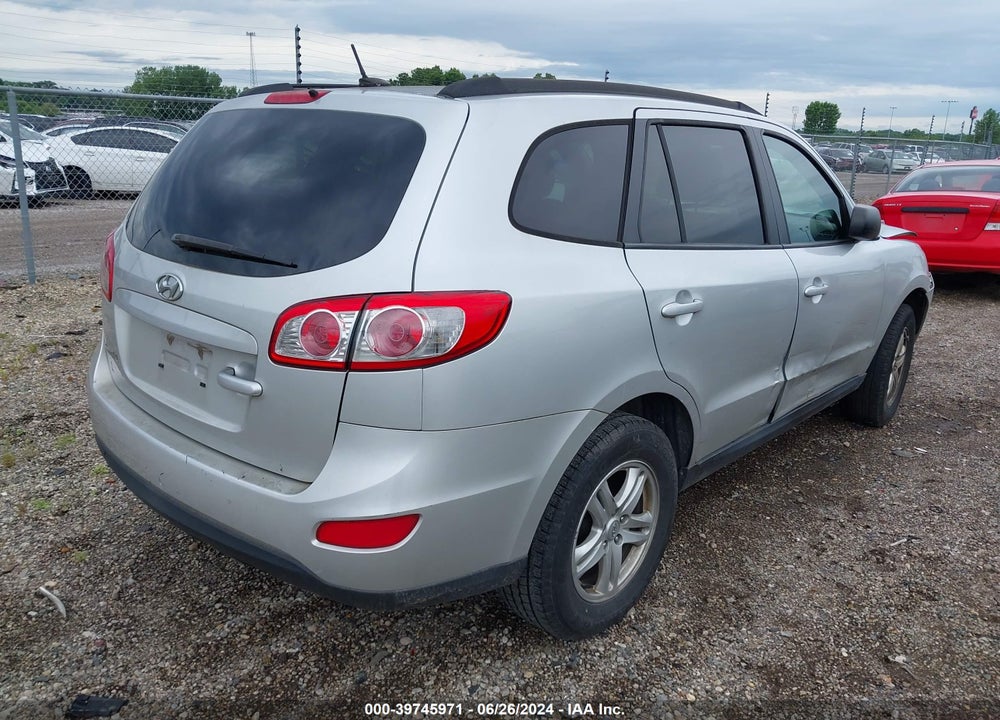 2012 HYUNDAI SANTA FE GLS VIN: 5XYZG3AB1CG116388