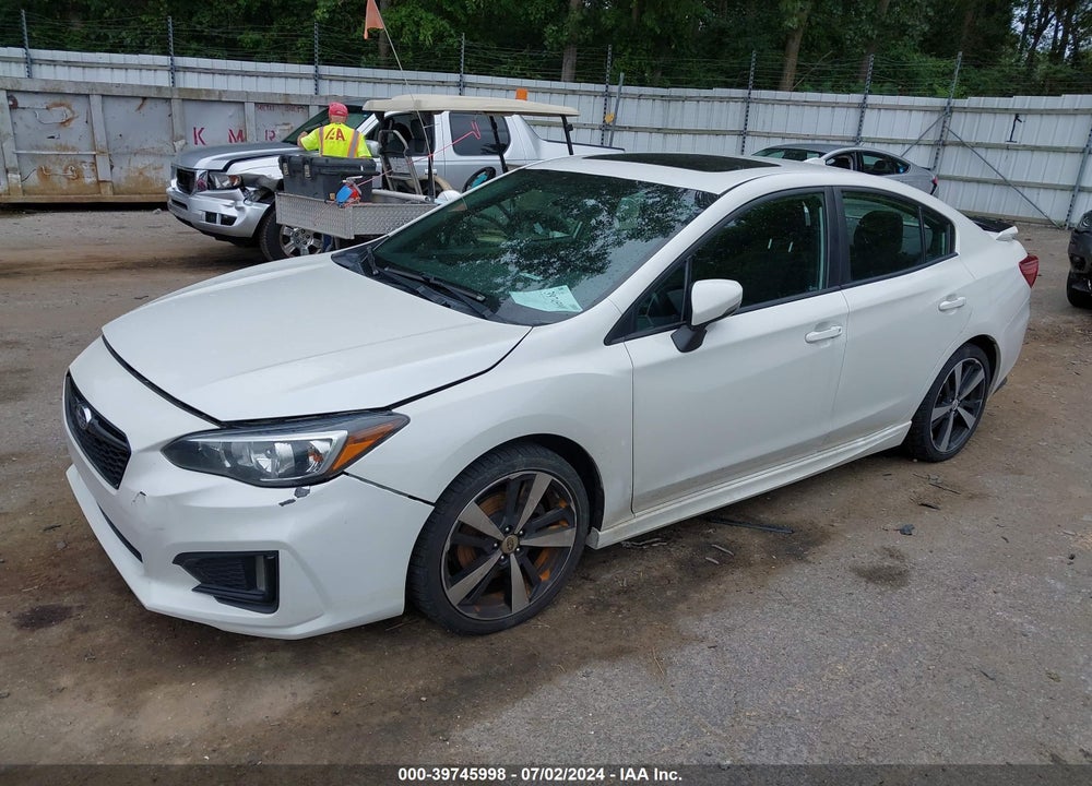 2018 SUBARU IMPREZA 2.0I SPORT VIN: 4S3GKAL65J3621698