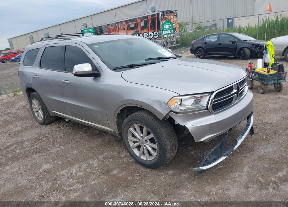 2014 DODGE DURANGO SXT VIN: 1C4RDJAG6EC383073