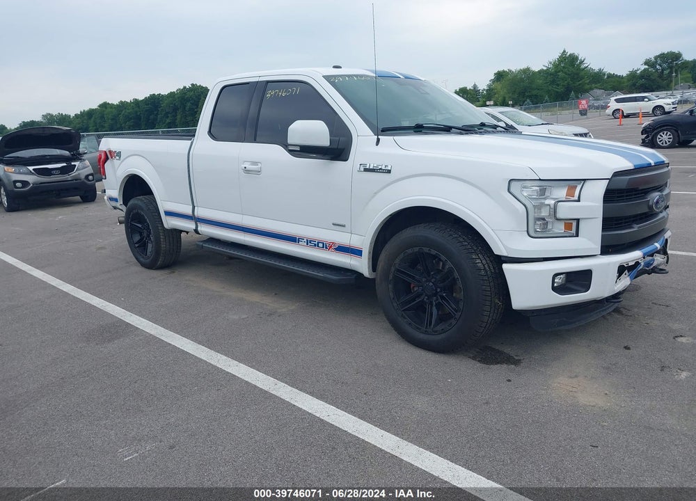 2016 FORD F-150 LARIAT VIN: 1FTFX1EG5GFB15038