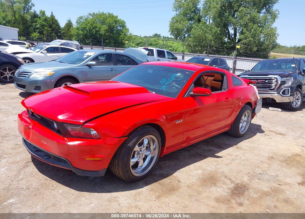 2011 FORD MUSTANG GT PREMIUM VIN: 1ZVBP8CF0B5103084