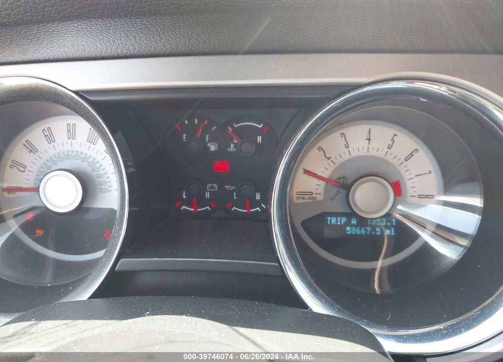 2011 FORD MUSTANG GT PREMIUM VIN: 1ZVBP8CF0B5103084