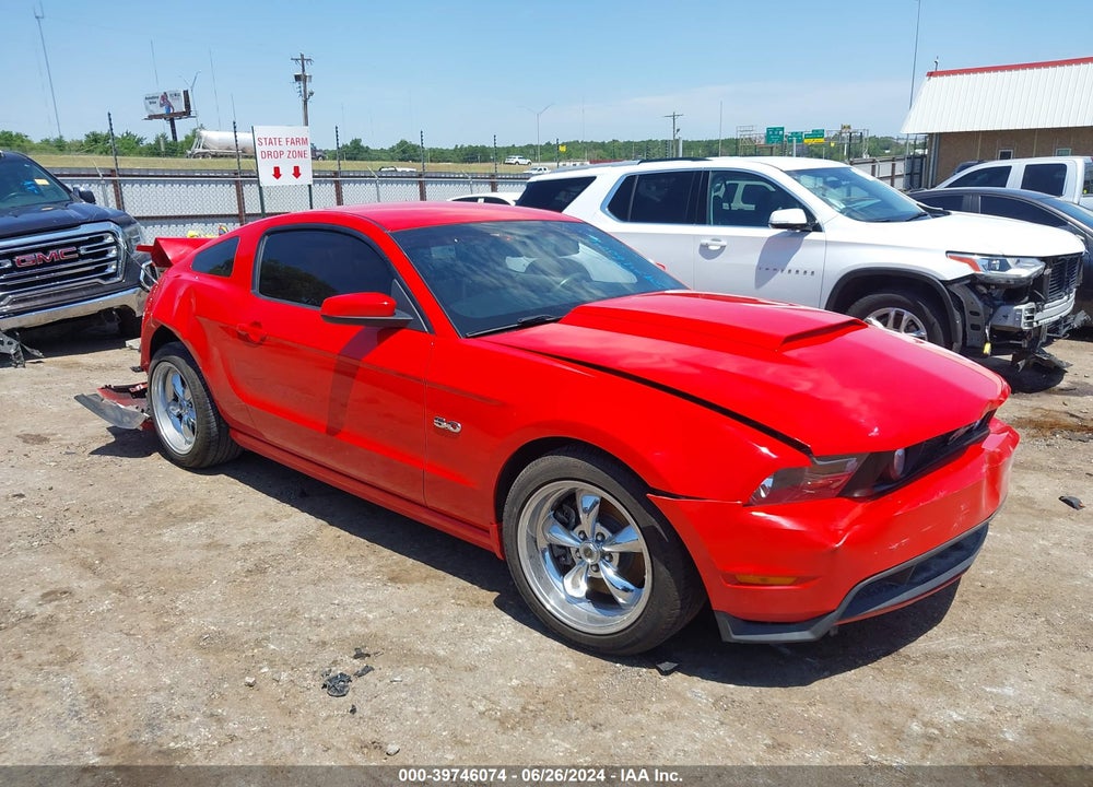 2011 FORD MUSTANG GT PREMIUM VIN: 1ZVBP8CF0B5103084
