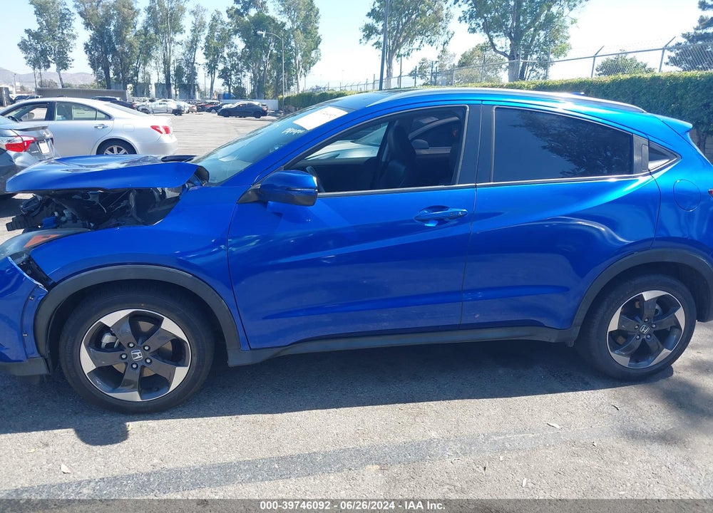 2018 HONDA HR-V EX-L VIN: 3CZRU5H78JM701310