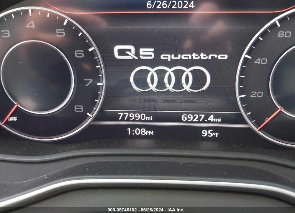 2019 AUDI Q5 45 PREMIUM VIN: WA1BNAFY5K2080331