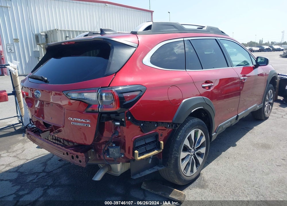2023 SUBARU OUTBACK TOURING XT VIN: 4S4BTGPD4P3117540