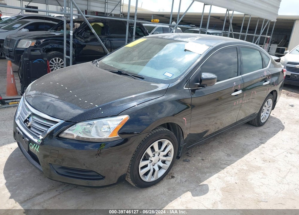 2015 NISSAN SENTRA S VIN: 3N1AB7AP3FY367494