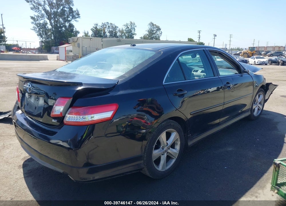 2011 TOYOTA CAMRY SE VIN: 4T1BF3EK2BU198333