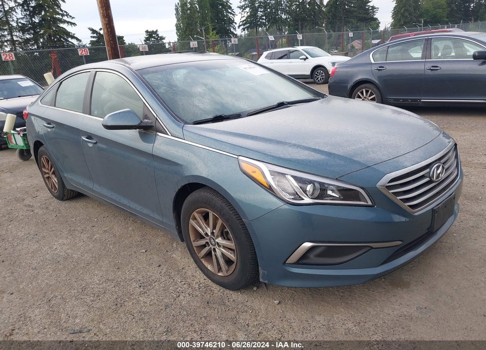 2016 HYUNDAI SONATA SE VIN: 5NPE24AF7GH272505