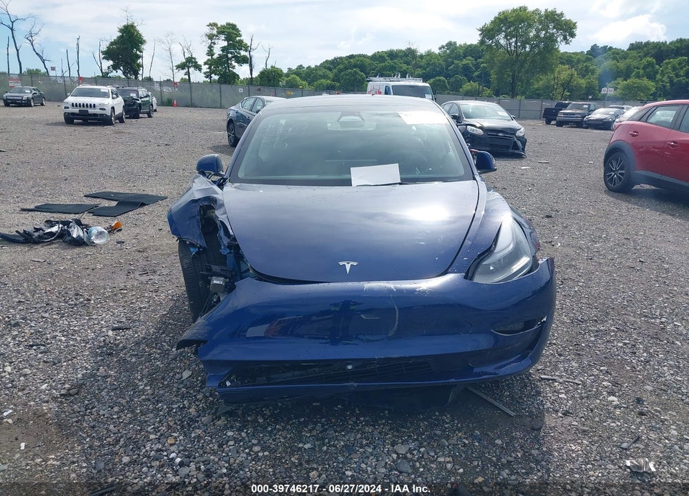 2023 TESLA MODEL 3 LONG RANGE DUAL MOTOR ALL-WHEEL DRIVE VIN: 5YJ3E1EBXPF633762