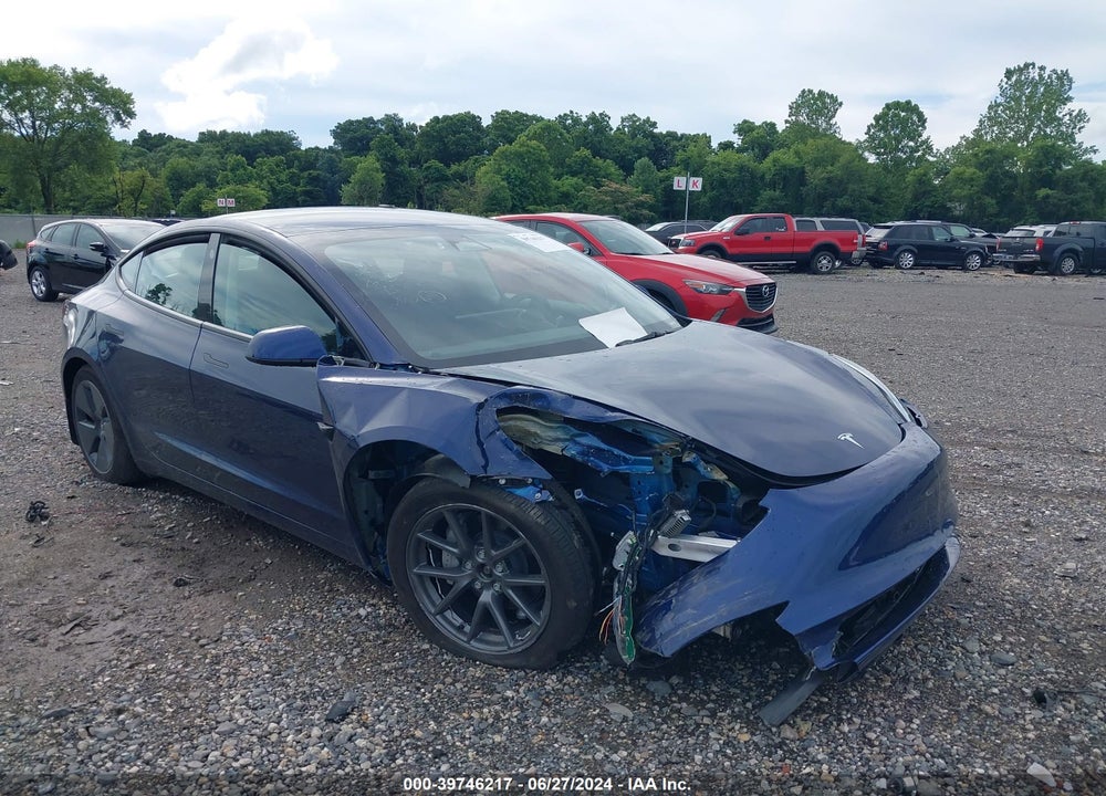 2023 TESLA MODEL 3 LONG RANGE DUAL MOTOR ALL-WHEEL DRIVE VIN: 5YJ3E1EBXPF633762