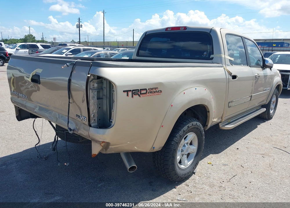 2006 TOYOTA TUNDRA SR5 V8 VIN: 5TBET34146S541228