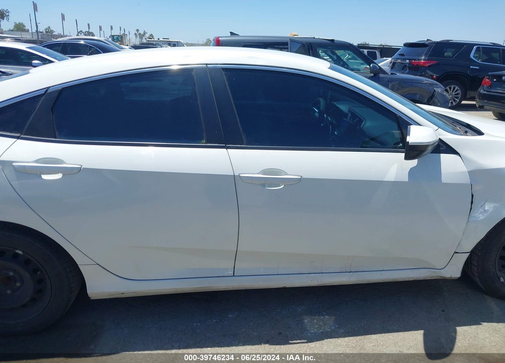 2019 HONDA CIVIC LX VIN: 19XFC2F66KE208497