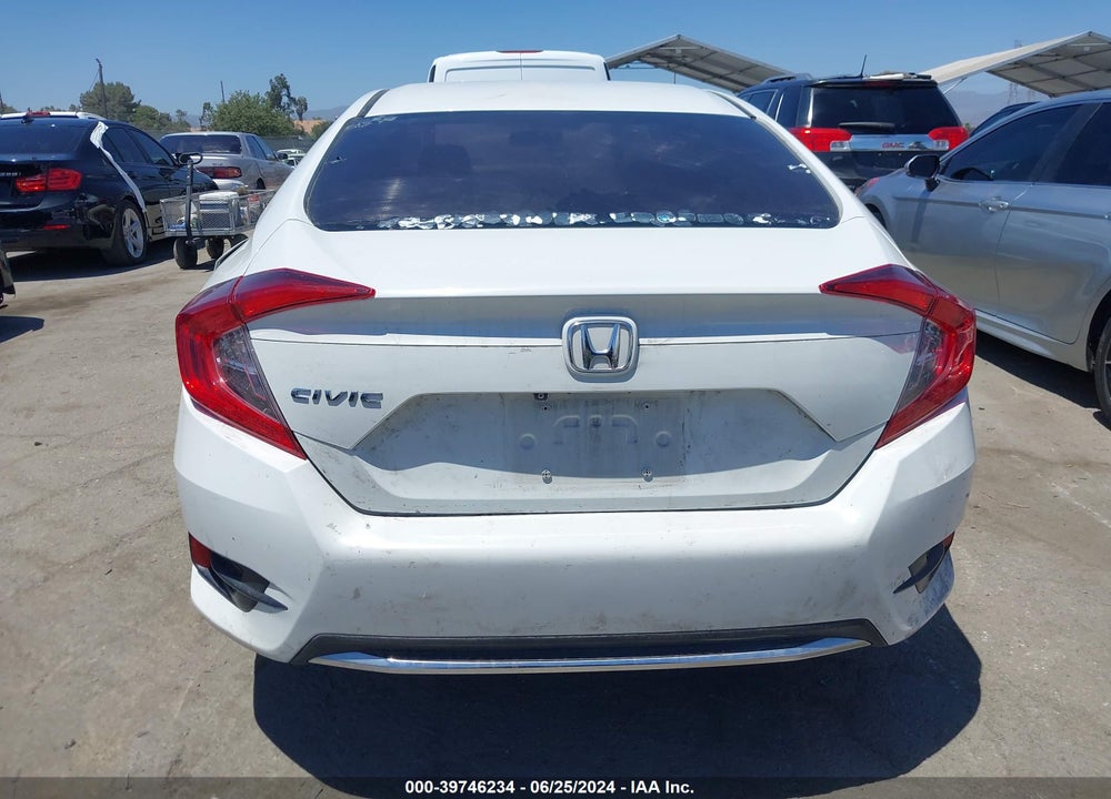 2019 HONDA CIVIC LX VIN: 19XFC2F66KE208497