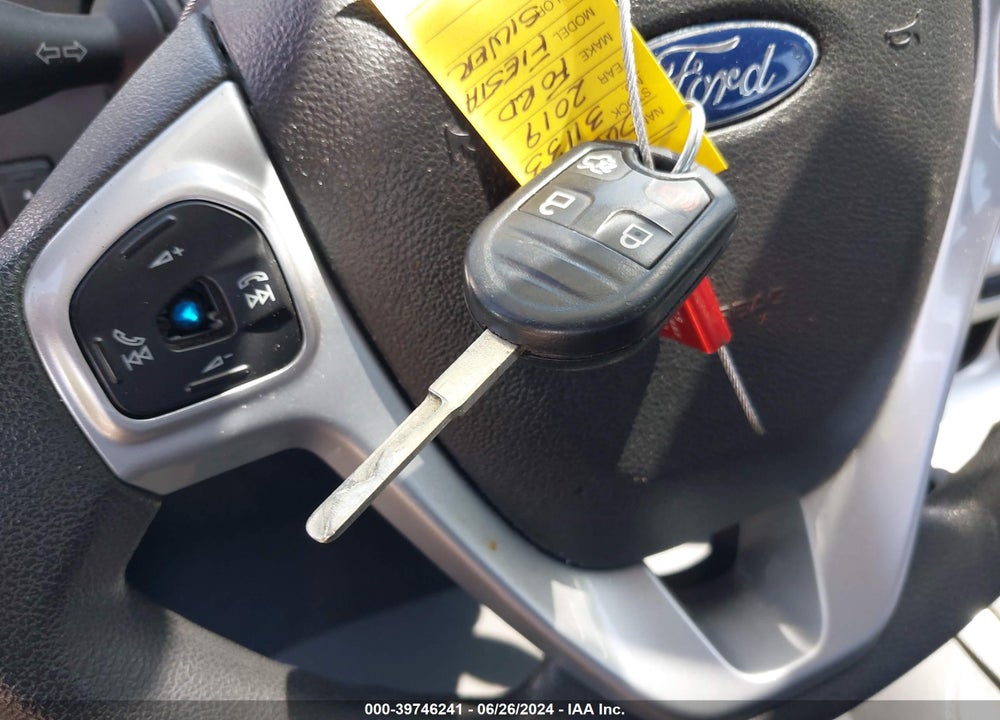 2019 FORD FIESTA SE VIN: 3FADP4EJ1KM142644