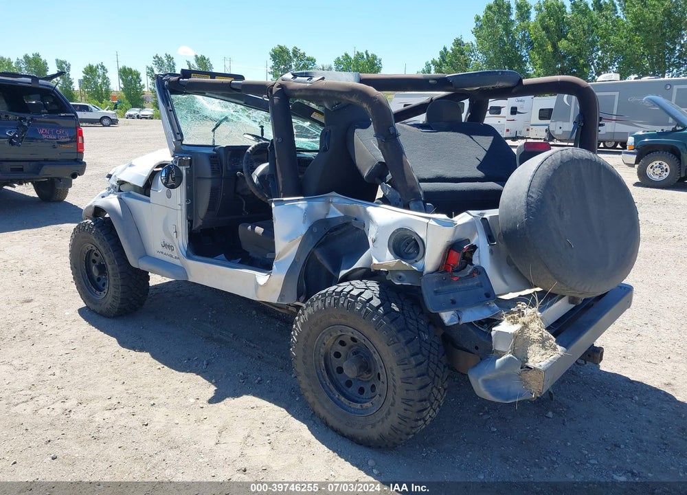 2004 JEEP WRANGLER X VIN: 1J4FA39S14P787741