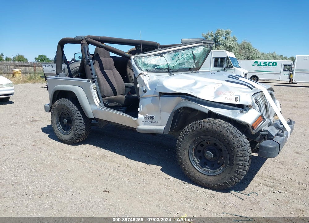 2004 JEEP WRANGLER X VIN: 1J4FA39S14P787741