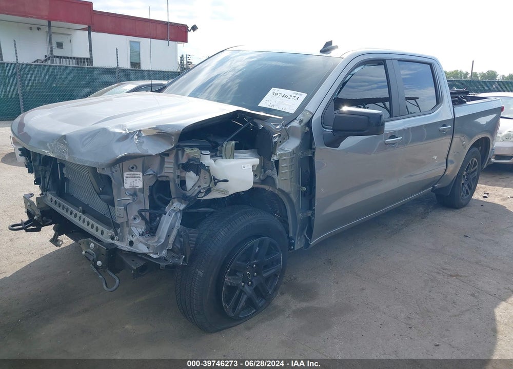 2023 CHEVROLET SILVERADO 1500 4WD SHORT BED RST VIN: 3GCUDEEDXPG265836