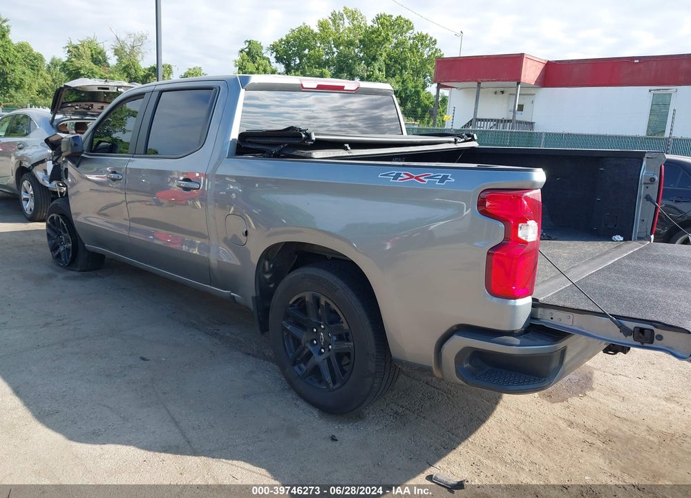 2023 CHEVROLET SILVERADO 1500 4WD SHORT BED RST VIN: 3GCUDEEDXPG265836