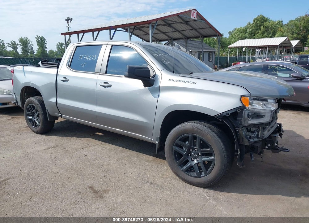 2023 CHEVROLET SILVERADO 1500 4WD SHORT BED RST VIN: 3GCUDEEDXPG265836