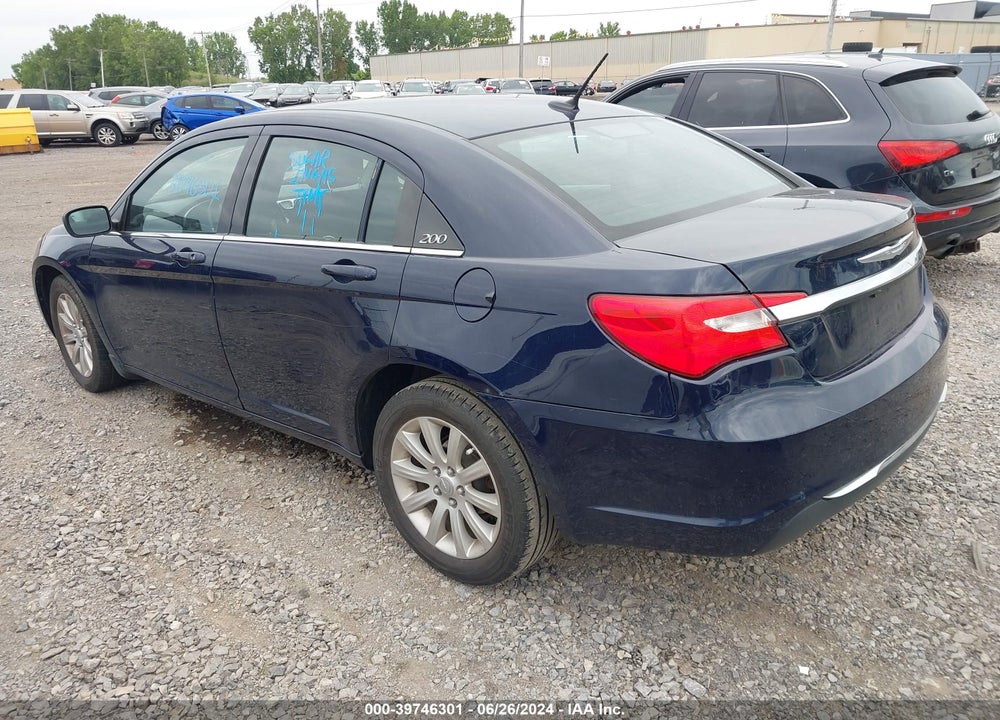 2013 CHRYSLER 200 TOURING VIN: 1C3CCBBB5DN575402