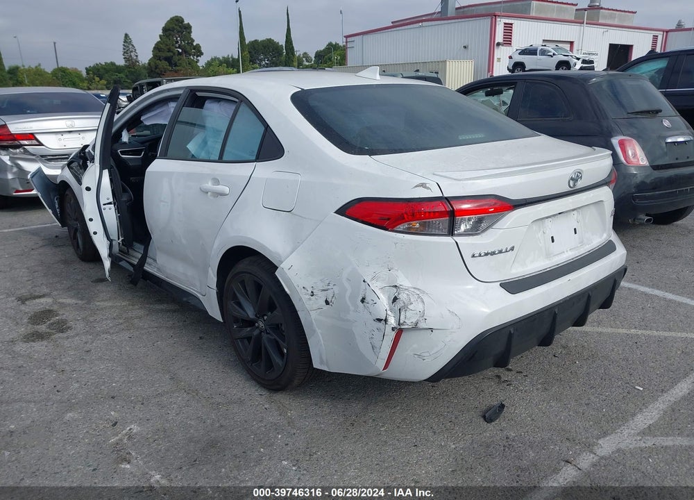 2023 TOYOTA COROLLA SE VIN: 5YFP4MCE9PP163019