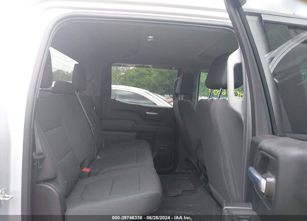 2021 CHEVROLET SILVERADO 1500 4WD SHORT BED CUSTOM VIN: 1GCPYBEK7MZ195688