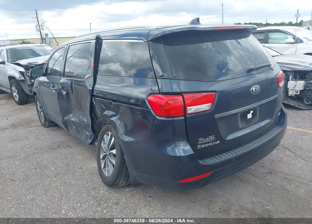 2015 KIA SEDONA SX VIN: KNDMC5C18F6048717
