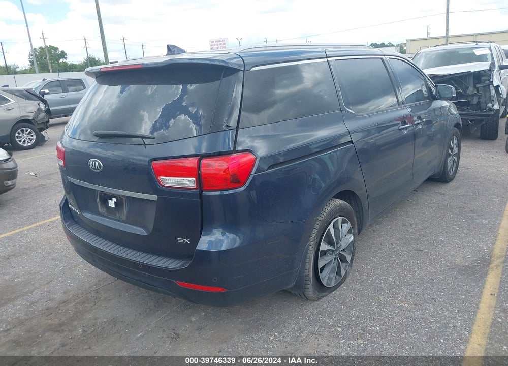 2015 KIA SEDONA SX VIN: KNDMC5C18F6048717