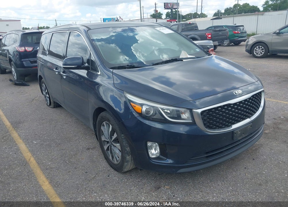 2015 KIA SEDONA SX VIN: KNDMC5C18F6048717