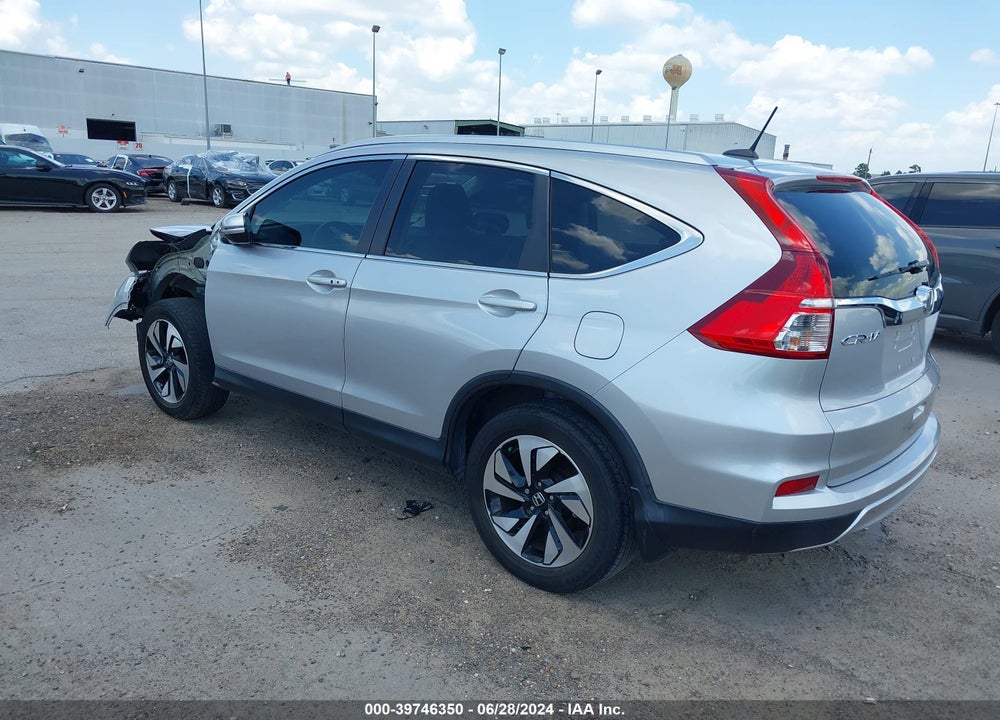 2016 HONDA CR-V TOURING VIN: 5J6RM3H96GL004847