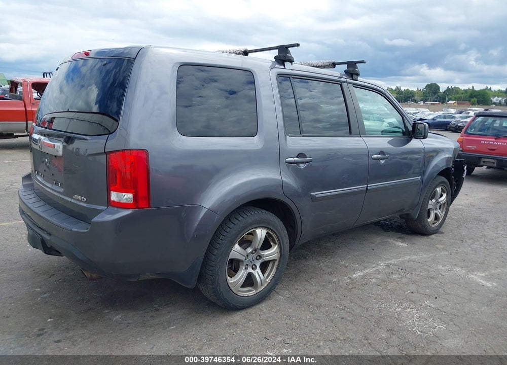 2015 HONDA PILOT EX-L VIN: 5FNYF4H51FB063143