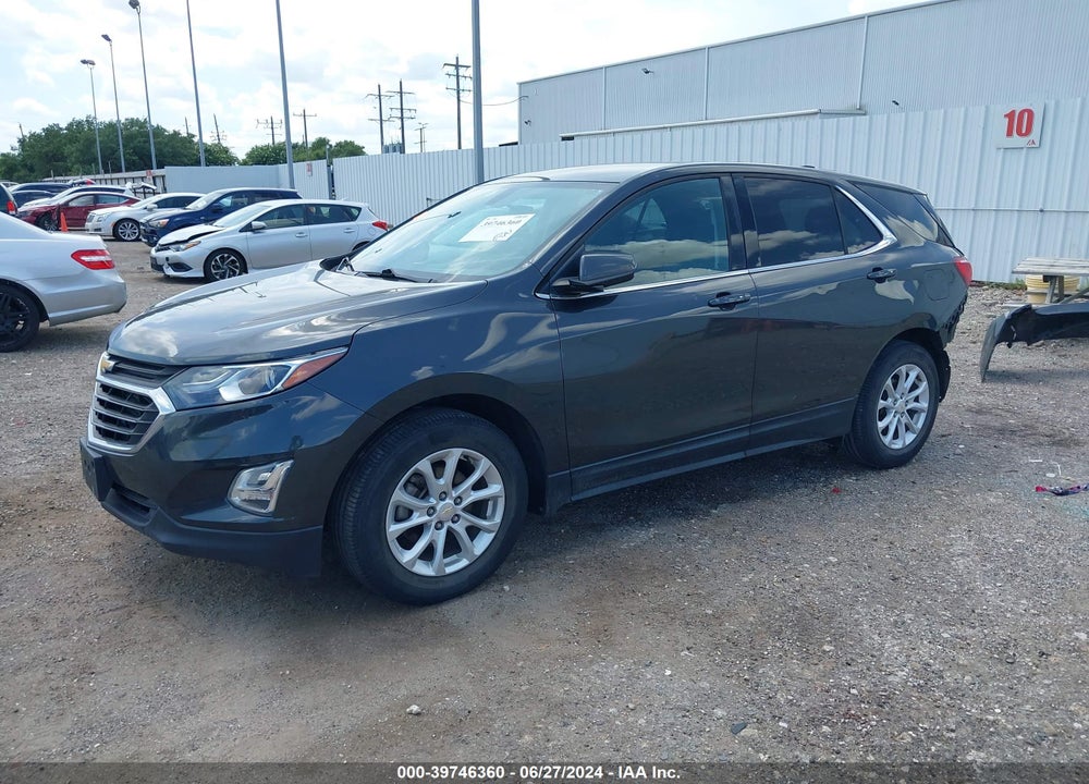 2018 CHEVROLET EQUINOX LT VIN: 2GNAXJEV2J6190412