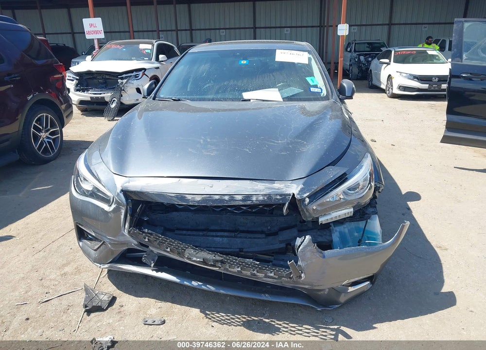 2019 INFINITI Q50 3.0T LUXE VIN: JN1EV7AP9KM514021