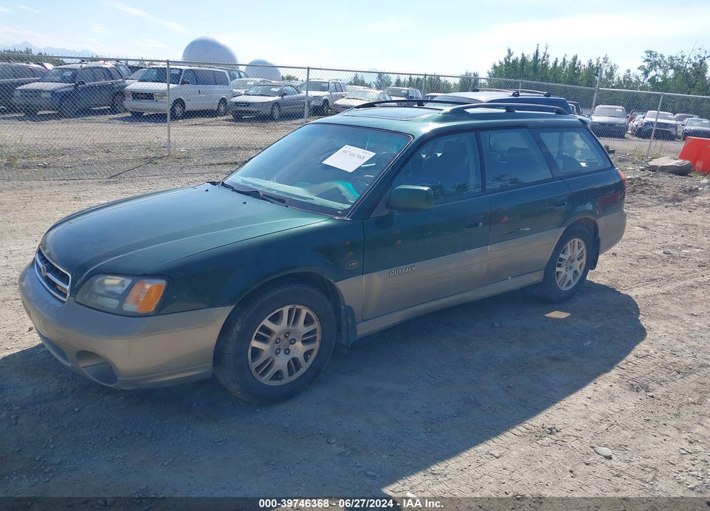 2002 SUBARU OUTBACK H6-3.0 L.L. BEAN EDITION VIN: 4S3BH806027642426