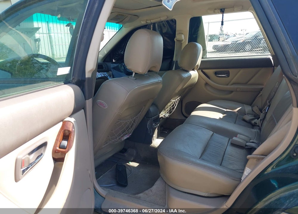 2002 SUBARU OUTBACK H6-3.0 L.L. BEAN EDITION VIN: 4S3BH806027642426