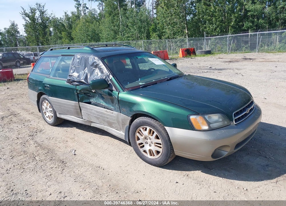 2002 SUBARU OUTBACK H6-3.0 L.L. BEAN EDITION VIN: 4S3BH806027642426