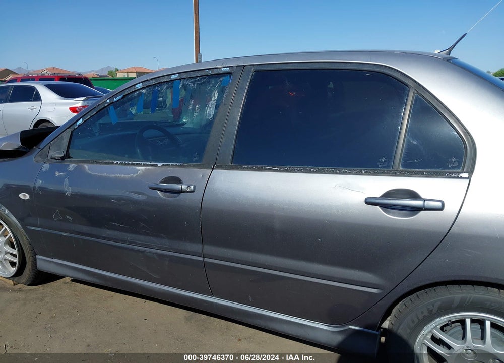 2005 MITSUBISHI LANCER OZ RALLY VIN: JA3AJ86E65U031870