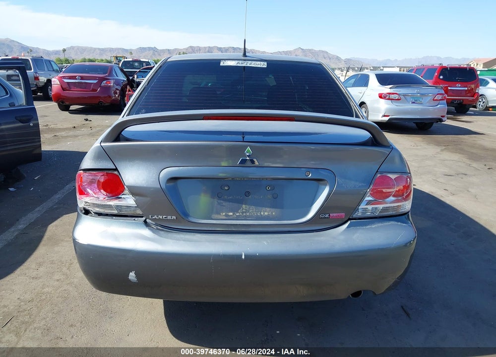 2005 MITSUBISHI LANCER OZ RALLY VIN: JA3AJ86E65U031870