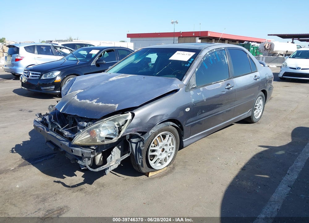 2005 MITSUBISHI LANCER OZ RALLY VIN: JA3AJ86E65U031870