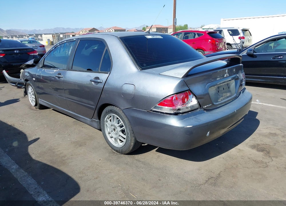 2005 MITSUBISHI LANCER OZ RALLY VIN: JA3AJ86E65U031870